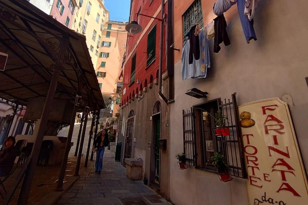 Апартаменты Casa "La Piuma Di Brigida" - Porto Antico, Centro Storico, Universita Генуя Экстерьер фото